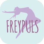Das Logo von "Freypuls" der Praxis für Naturheilkräfte von Simone Lorinser 